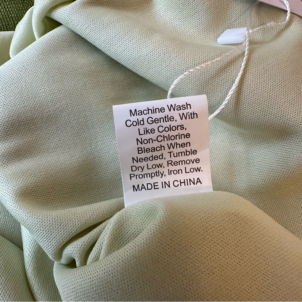 D&M Women’s Green Maxi Dress Evening Wedding Party Dress Size: Medium NWT - Picture 10 of 11